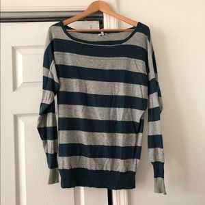Boat-neck striped Joie sweater